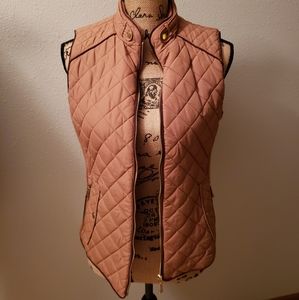 Tan/camel vest